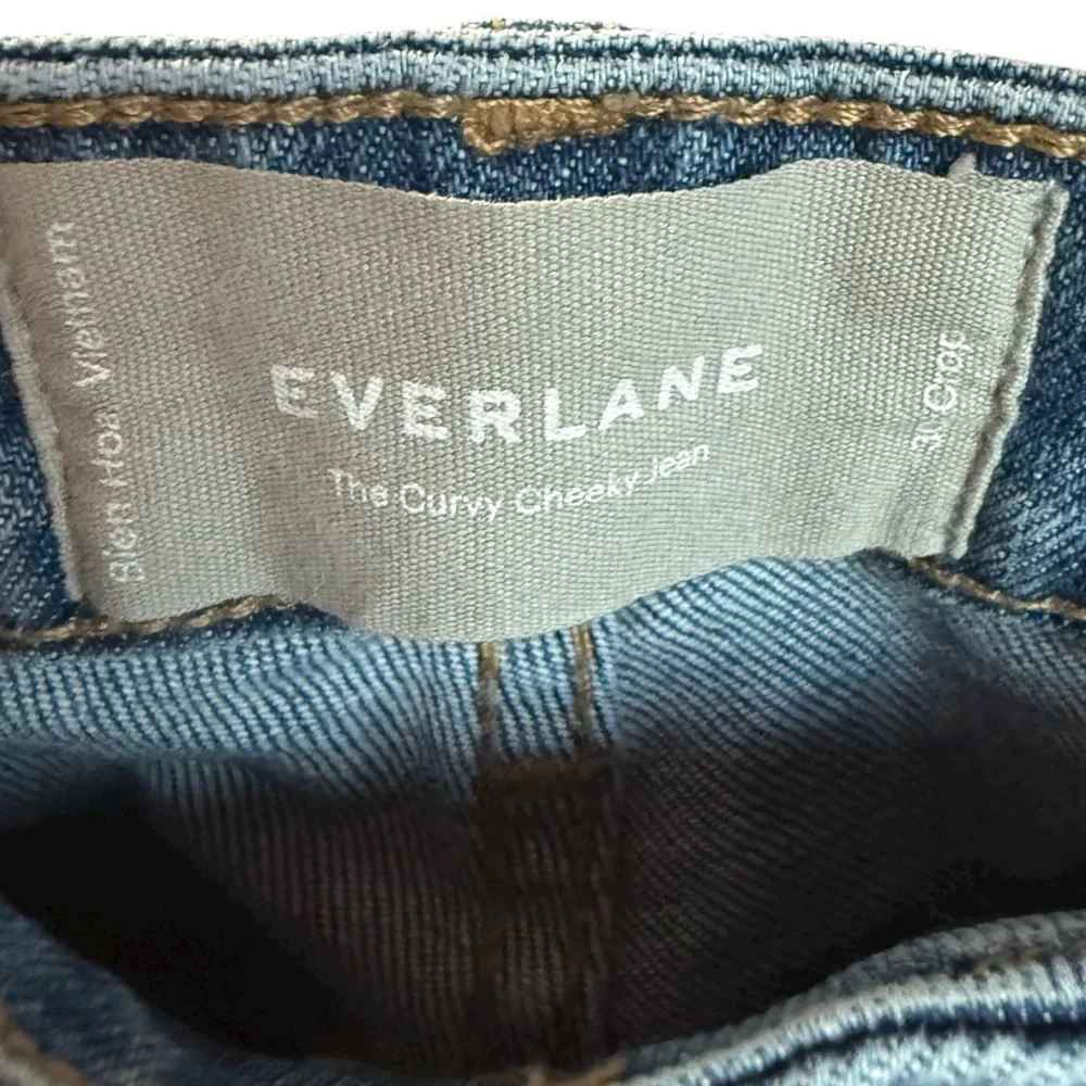 Everlane The Curvy Cheeky Raw Hem Crop Jeans‎ Sz 30